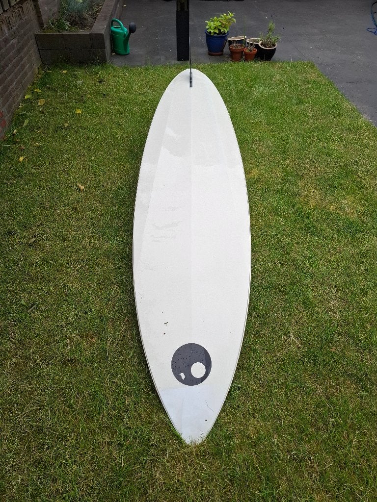Surfuitrusting (compleet), Watersport en Boten, Windsurfen, Ophalen, 250 tot 300 cm, Gebruikt, 5 tot 6.5 m²