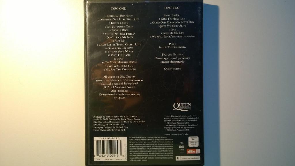 Queen - Greatest Video Hits 1 (2 DVD Box), Alle leeftijden, Ophalen of Verzenden, Zo goed als nieuw, Muziek en Concerten