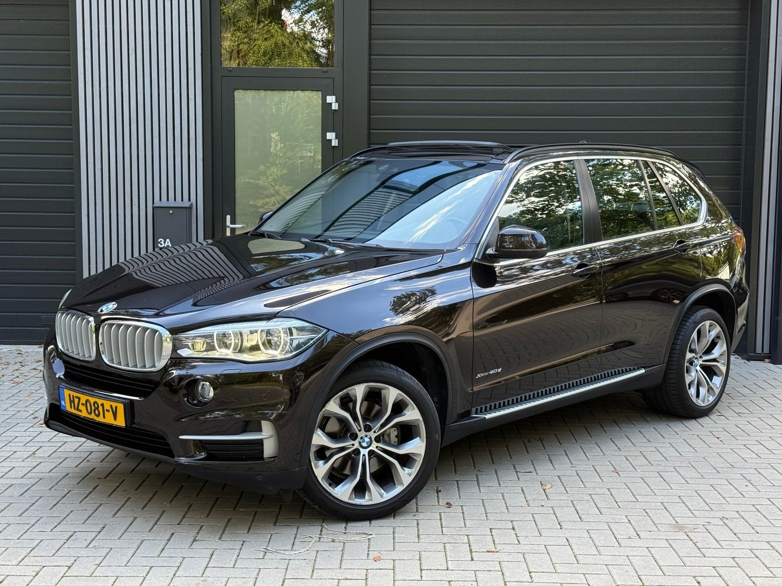 BMW X5 xDrive40d High Executive (bj 2014, automaat), Auto's, Automaat, Gebruikt, 2993 cc, Bruin