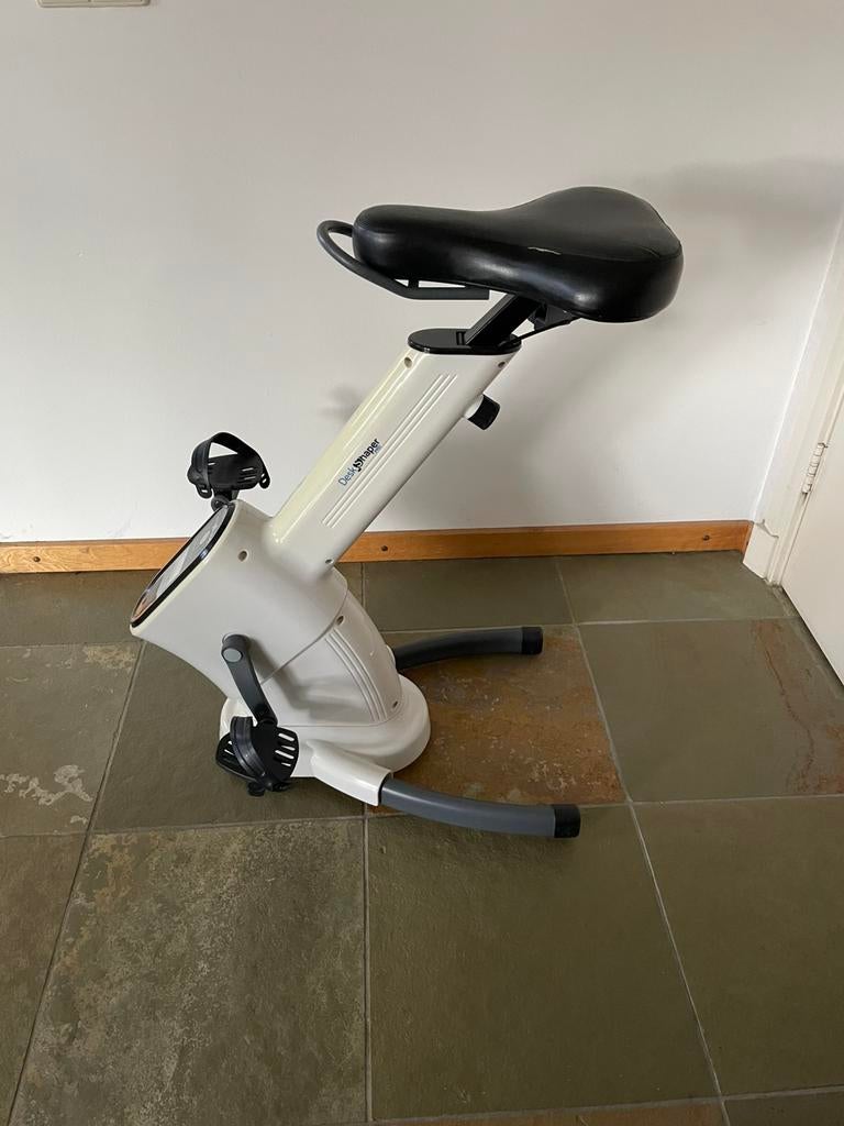Desk bike, Sport en Fitness, Fitnessapparatuur, Ophalen, Overige materialen, Gebruikt, Rug