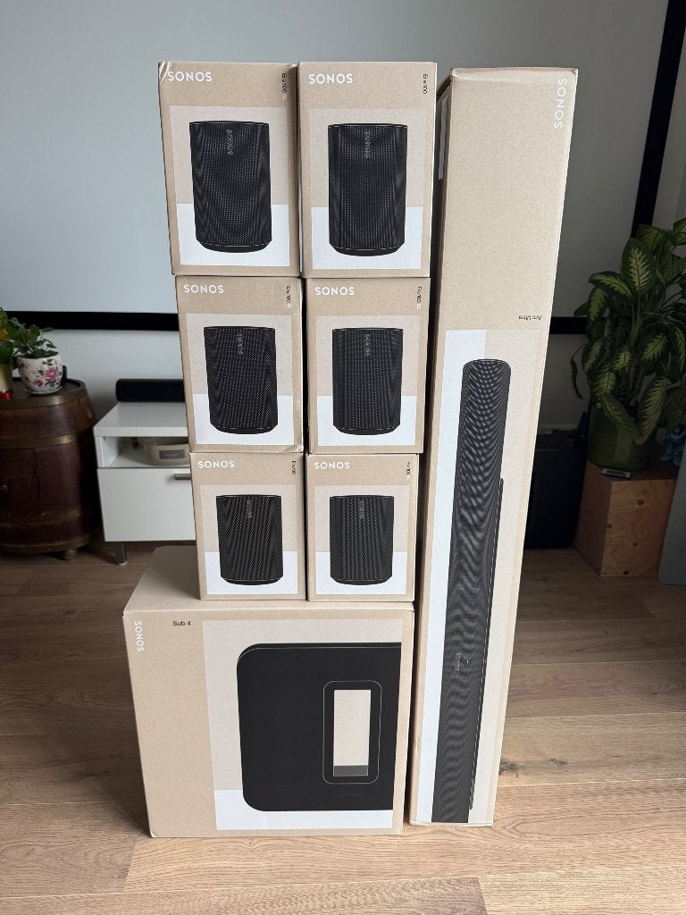 Sonos dozen Era 100, Era 100 SL, Sub4, Arc Ultra, Ophalen of Verzenden, Nieuw, Sonos