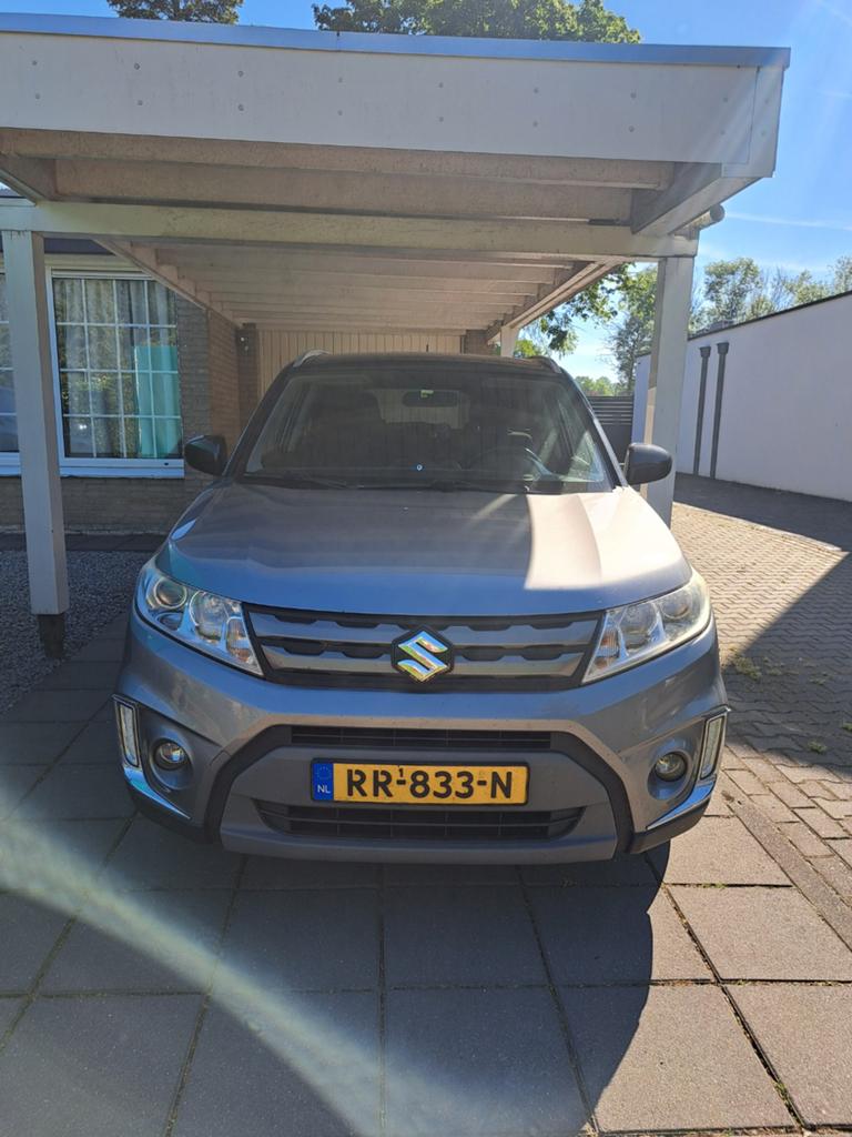 Suzuki Vitara 1.6 VVT 120pk 2WD 2015 Grijs, Voorwielaandrijving, Stof, 40 €/maand, 4 cilinders