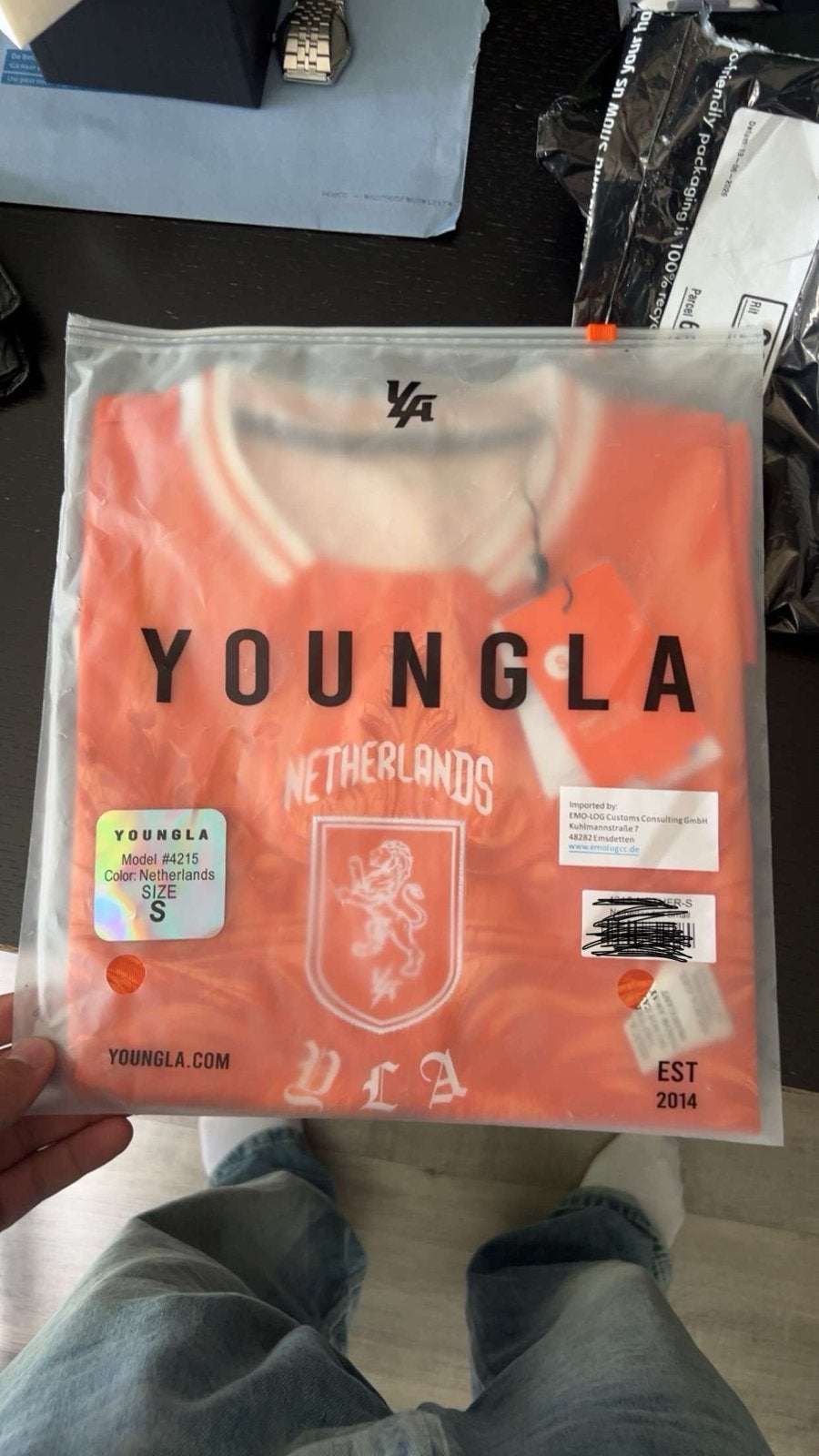Youngla WK Shirt Nederland Maat S, Ophalen of Verzenden, Nieuw, Maat 46 (S) of kleiner, Oranje