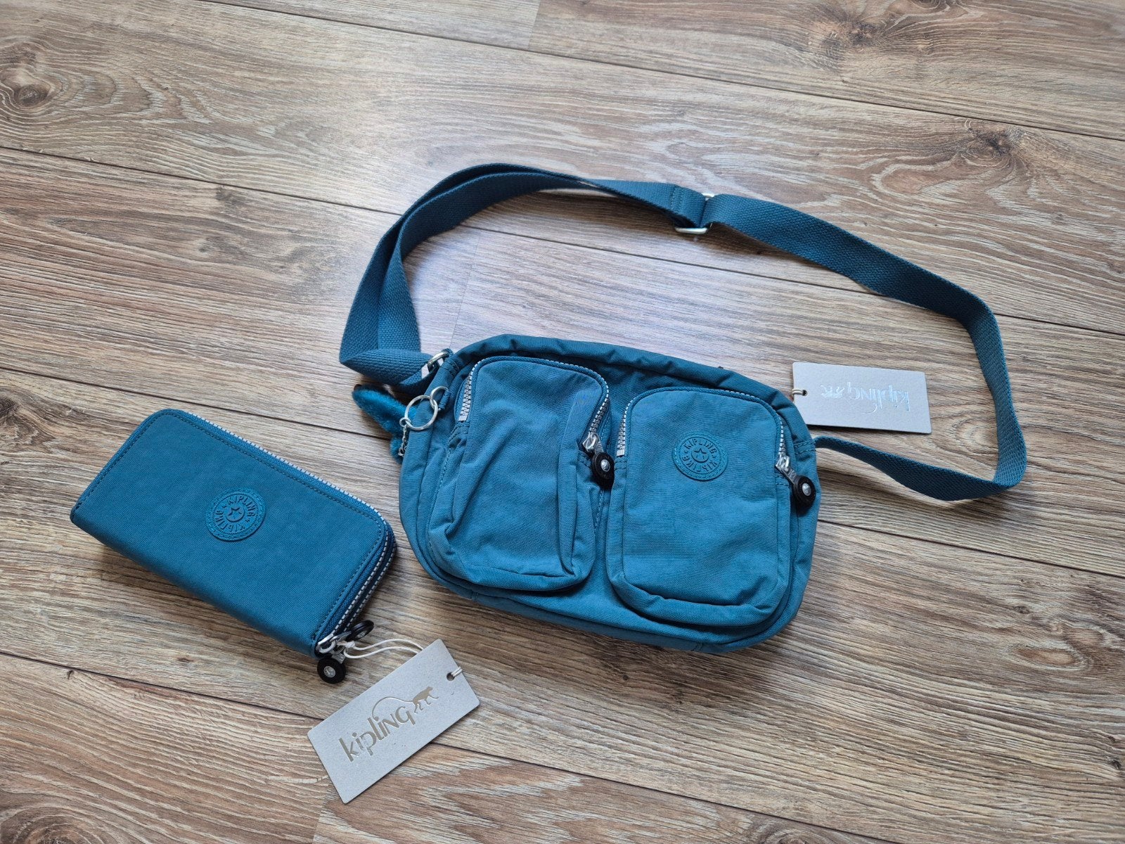 Kipling tas Patti & portemonnee Uzario - nieuw!!, Sieraden, Tassen en Uiterlijk, Portemonnees, Ophalen of Verzenden, Nieuw