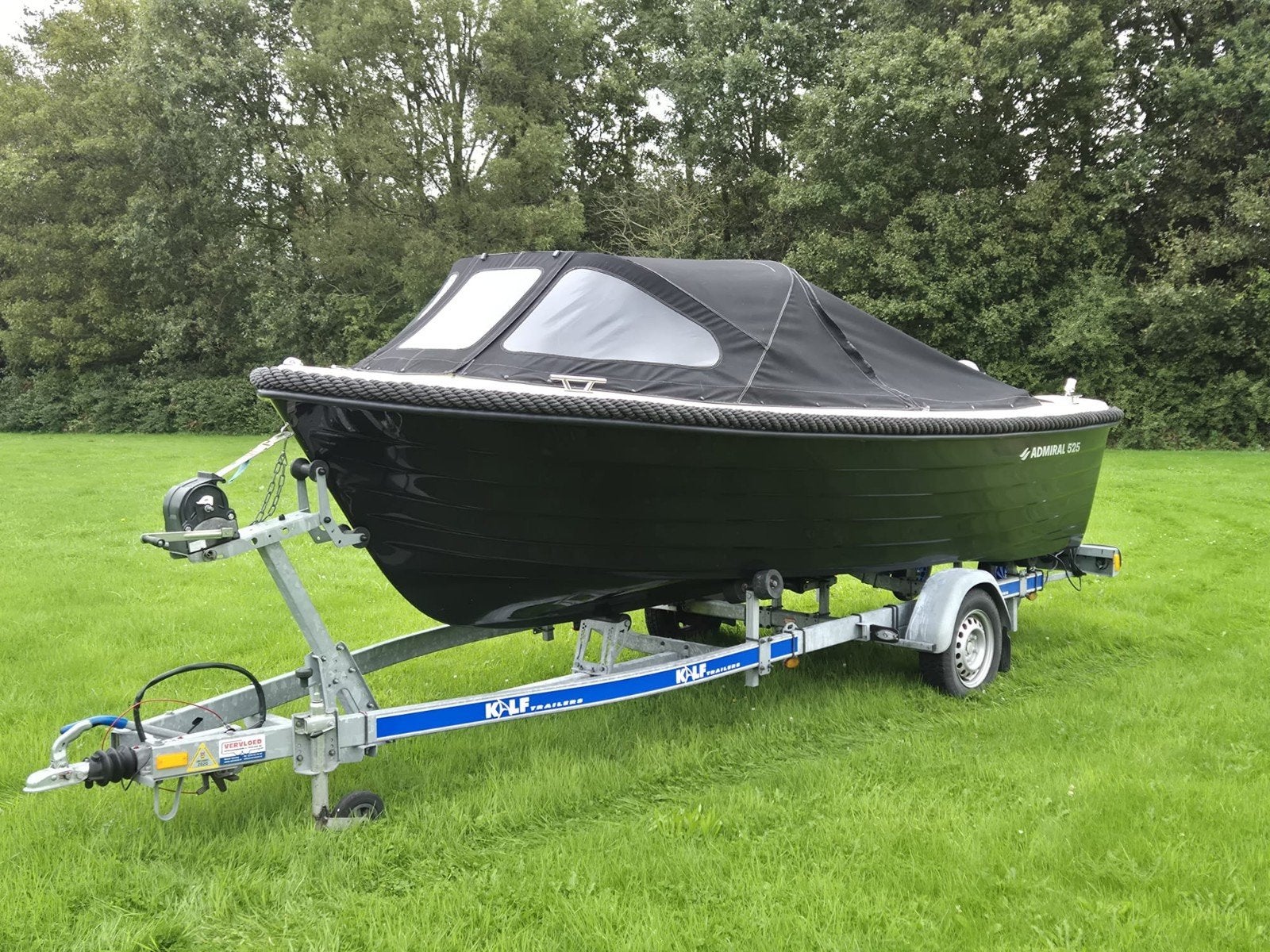 Admiral 525 sloep met Suzuki 25pk buitenboordmotor, Ophalen, Admiral, Zo goed als nieuw, Rondzit