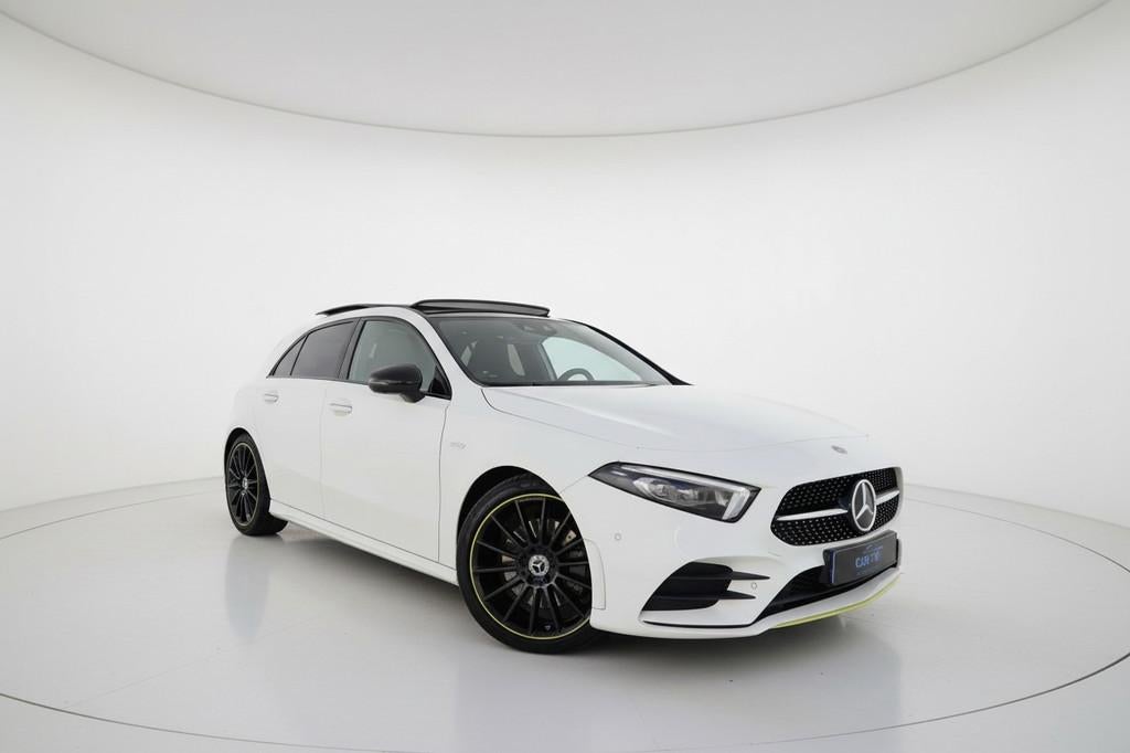 Mercedes-Benz A-klasse 220 EDITION ONE PANO 360 HEAD UP, Auto's, Gebruikt, Wit, Origineel Nederlands, Bedrijf