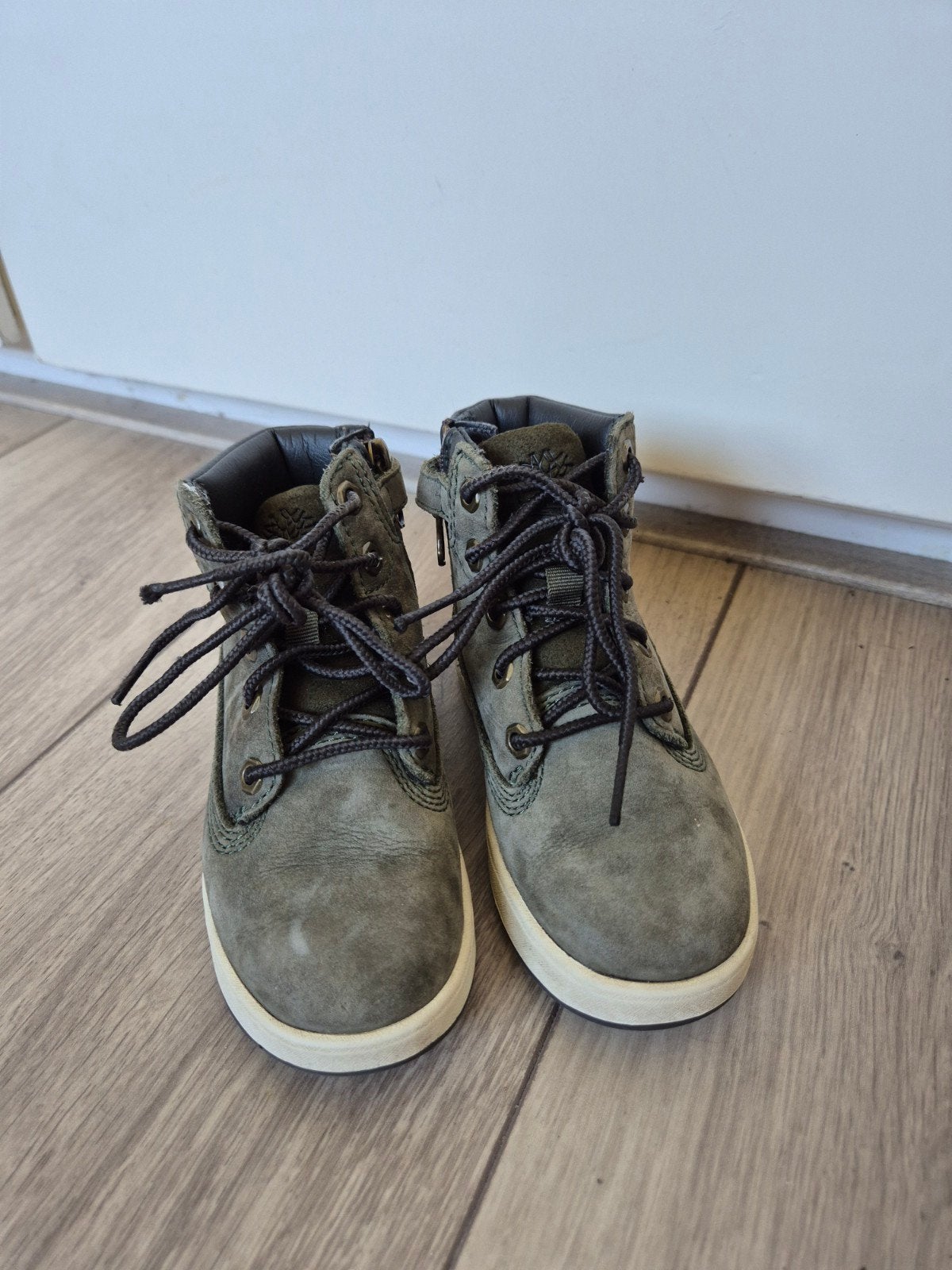 Timberland Laarzen Kinderen - Maat 24 - Groen, Gebruikt, Timberland, Jongen of Meisje, Ophalen of Verzenden
