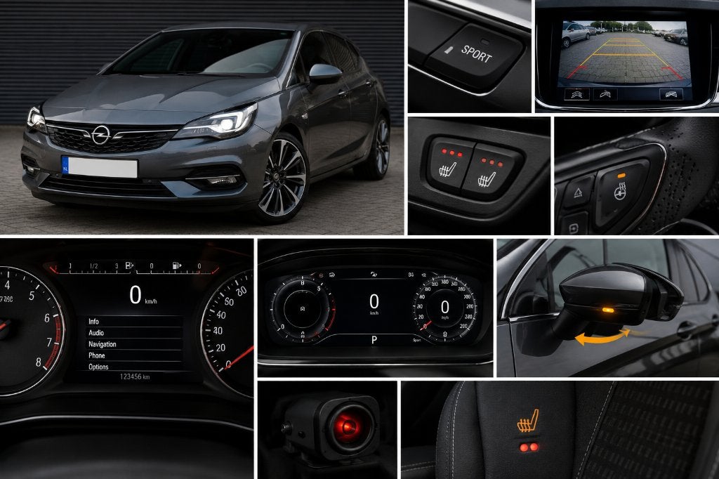 Opel Astra K retrofit, Ophalen, Nieuw