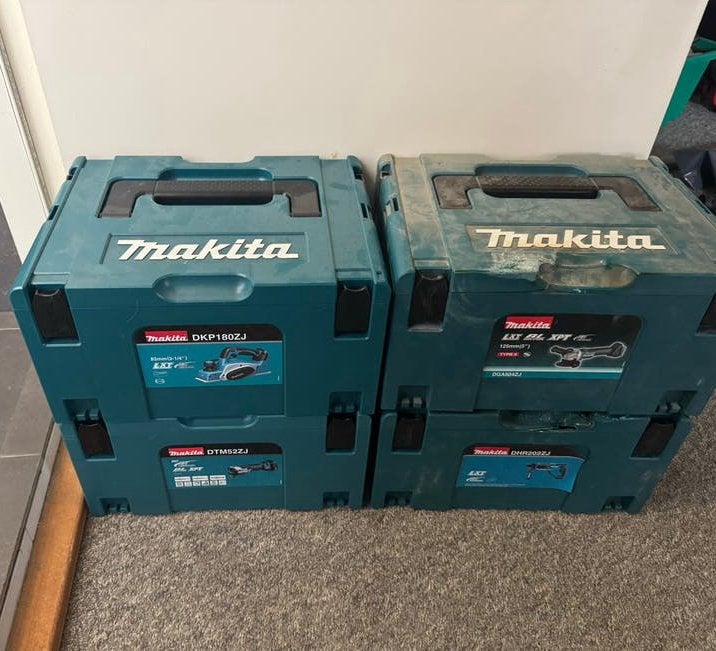 Makita M-Box 4 stuks, Ophalen, Gebruikt