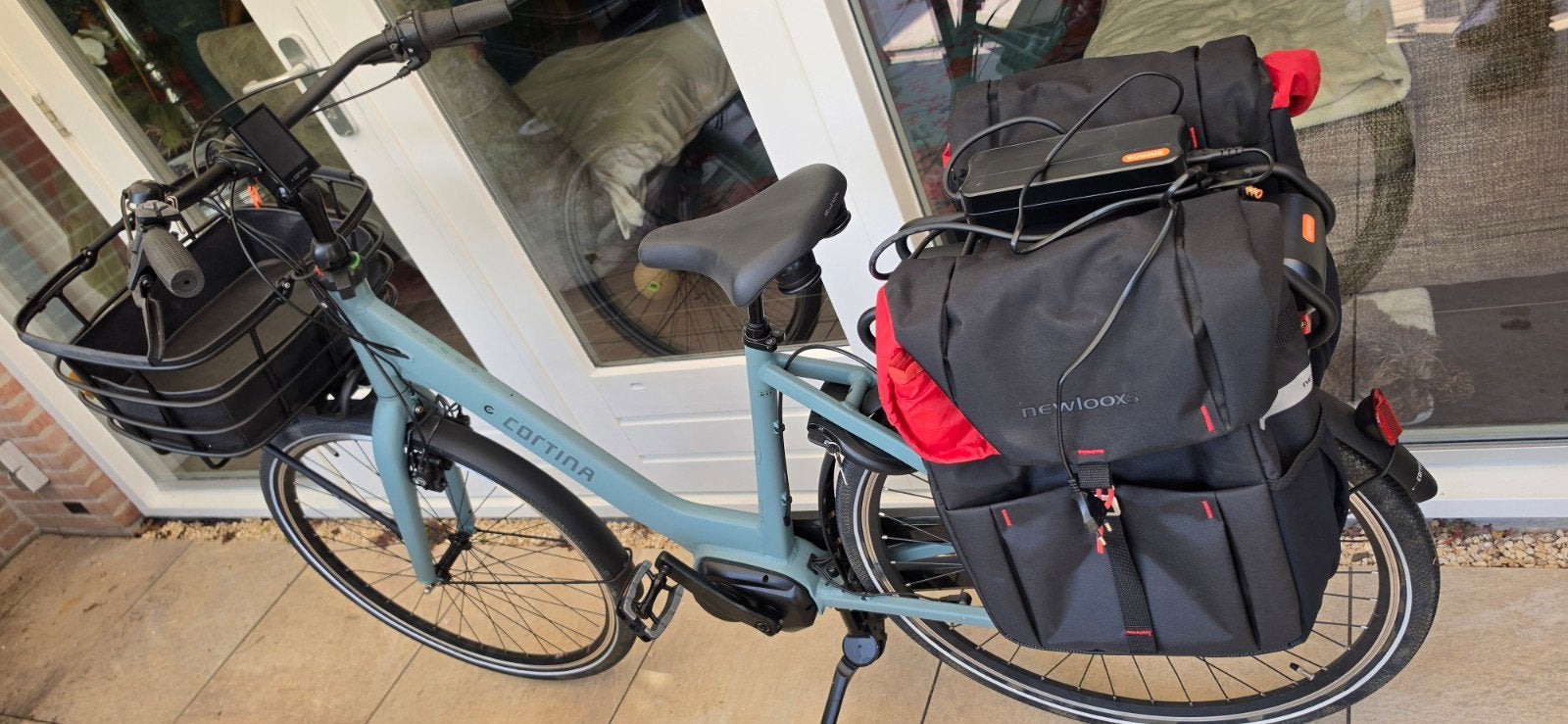 Cortina E-U4 Transport elektrische fiets - Zo goed als nieuw, Ophalen, Zo goed als nieuw, Cortina, 51 tot 55 cm