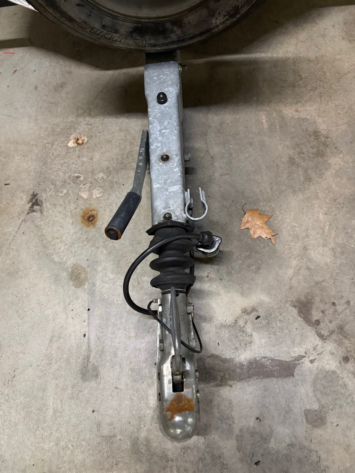 Motorfietsaanhanger - Compact en robuust, Ophalen, Gebruikt