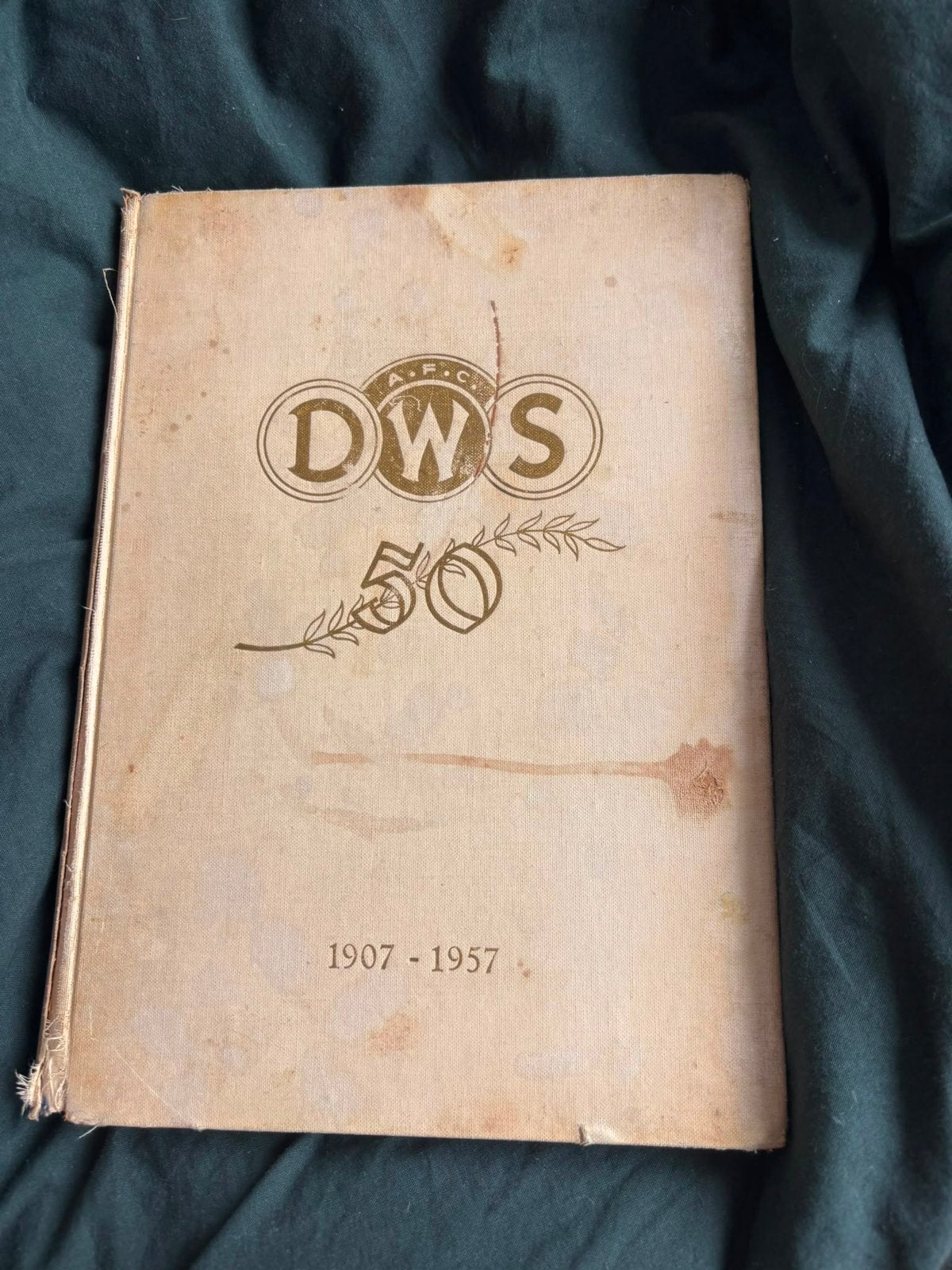 DWS in het goud, Antiek en Kunst, Antiek | Boeken en Bijbels, Ophalen of Verzenden