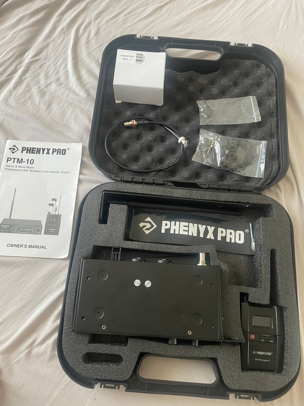 Phenyx Pro PTM-10 Wireless InEar Monitor. Zo goed als nieuw!, Muziek en Instrumenten, Versterkers | Keyboard, Monitor en PA, Ophalen of Verzenden