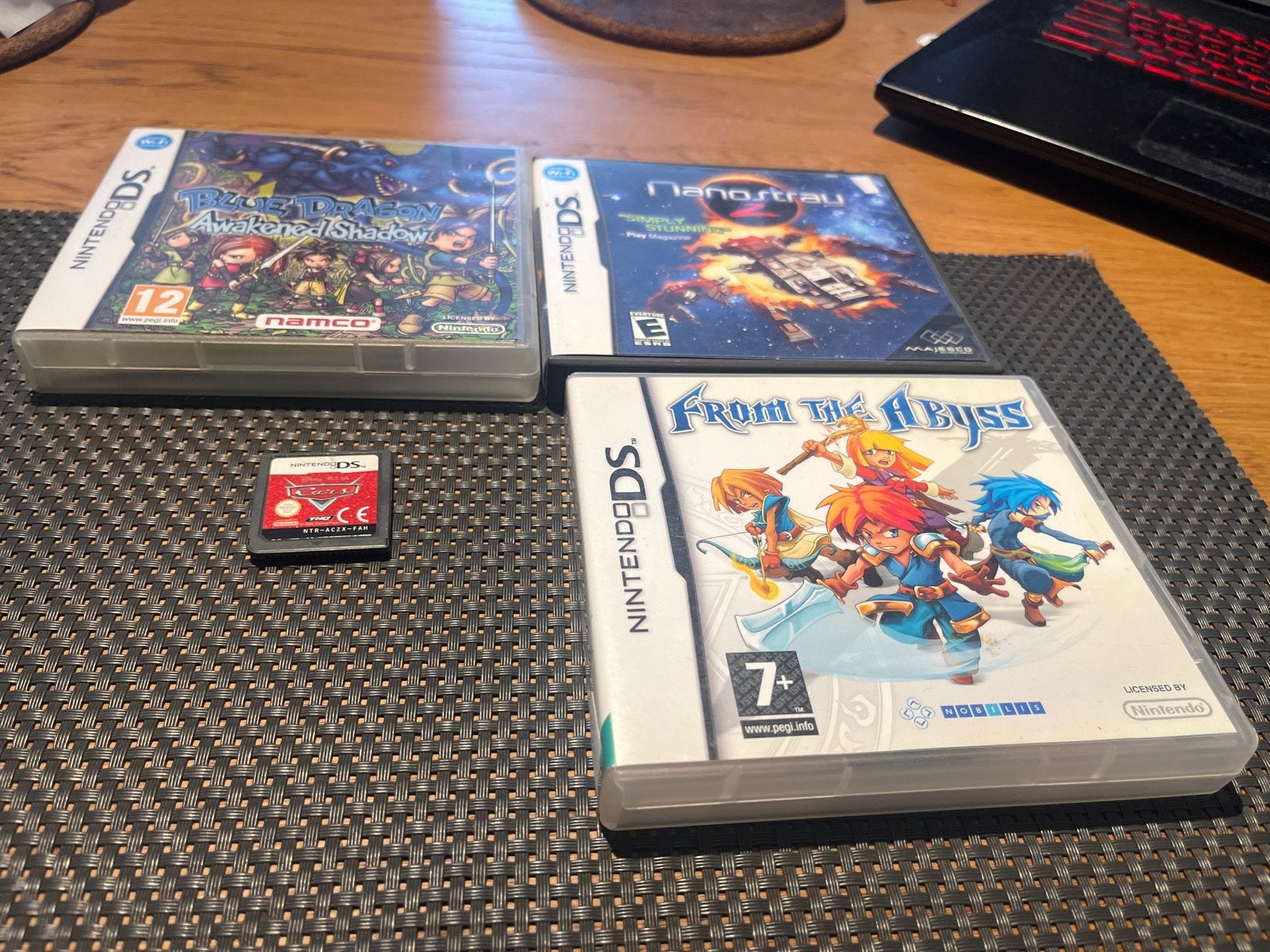 Nintendo DS Spellen: Cars, Nanostray 2, From the Abyss, Blue, Avontuur en Actie, Gebruikt, 1 speler, Ophalen of Verzenden