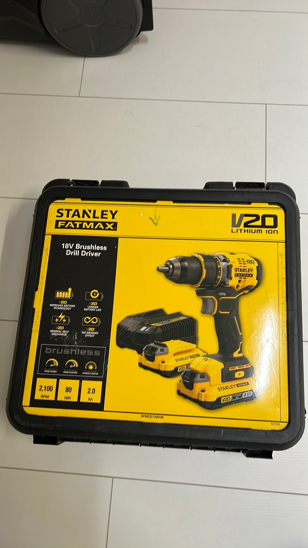 STANLEY accuboormachine, Doe-het-zelf en Verbouw, Gereedschap | Boormachines, Ophalen of Verzenden, Zo goed als nieuw, Boor- en Schroefmachine
