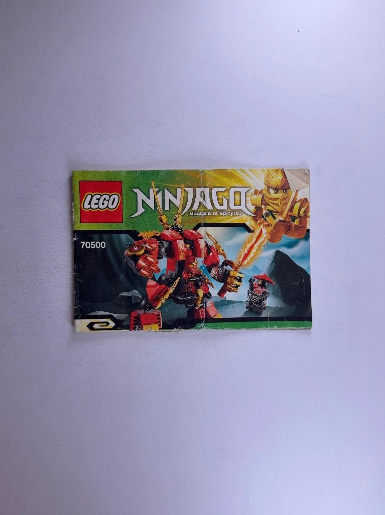 LEGO Ninjago 70500 (Instructions) Kai's Fire Mech, Gebruikt, Lego, Overige typen, Ophalen of Verzenden