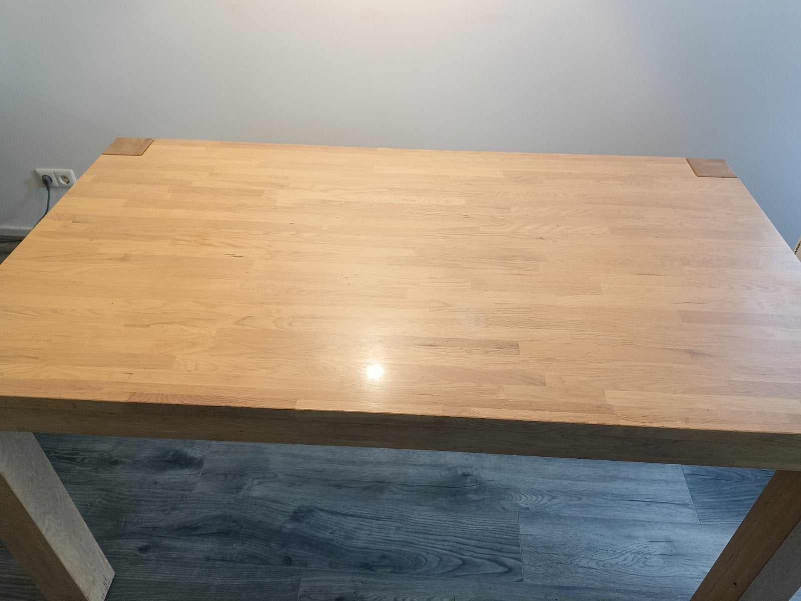 Eettafel 160x90x78 cm - Gratis af te halen (met schade), Ophalen, Gebruikt, 50 tot 100 cm, 150 tot 200 cm