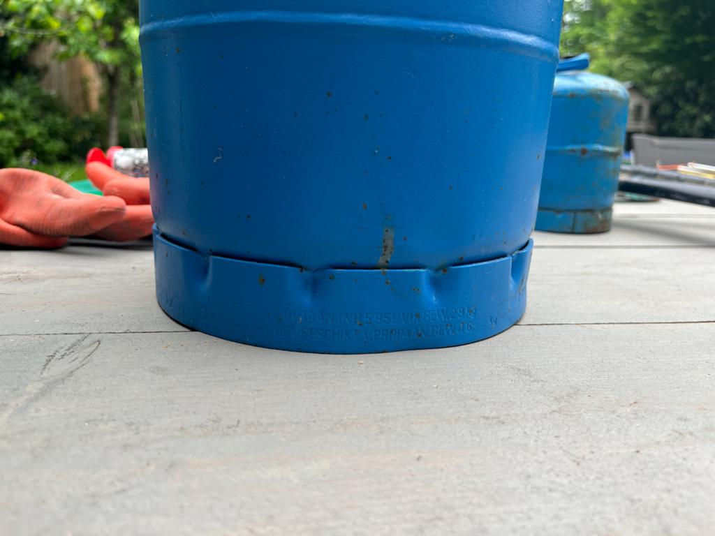 Campingaz gasfles 2,75 kg, Ophalen, Gebruikt