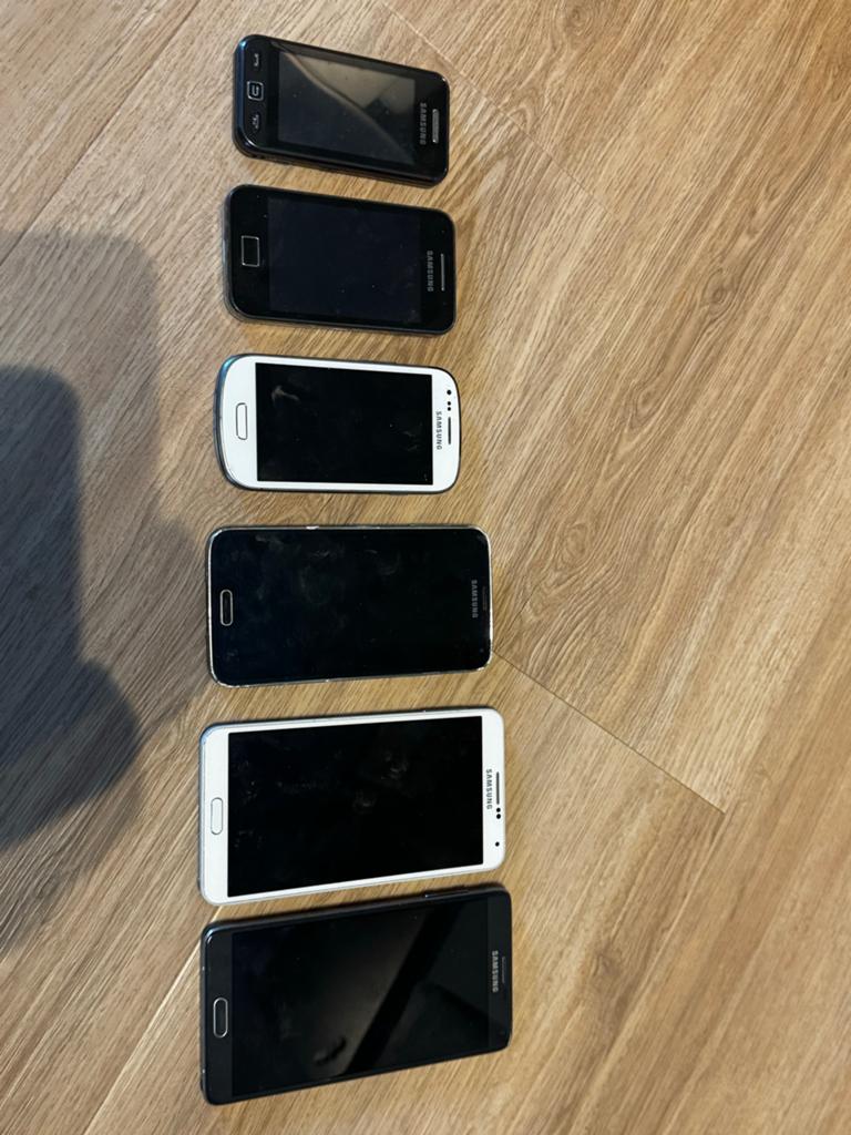 Partij Samsung smartphones (diverse modellen), Telecommunicatie, Mobiele telefoons | Samsung, Gebruikt, Overige modellen, Overige kleuren