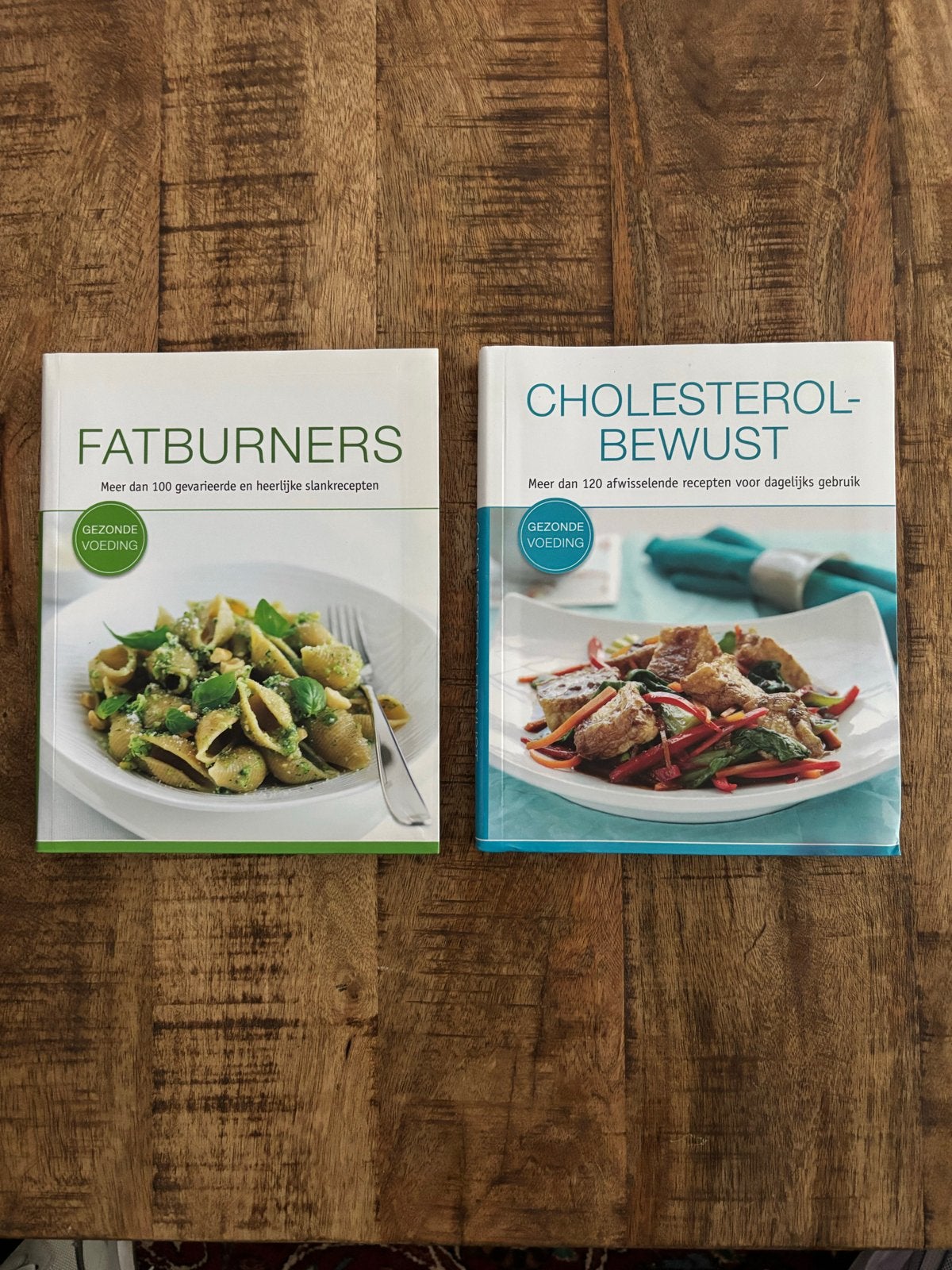 Kookboeken: Fatburners & Cholesterolbewust (2 stuks), Ophalen of Verzenden, Zo goed als nieuw, Dieet en Voeding