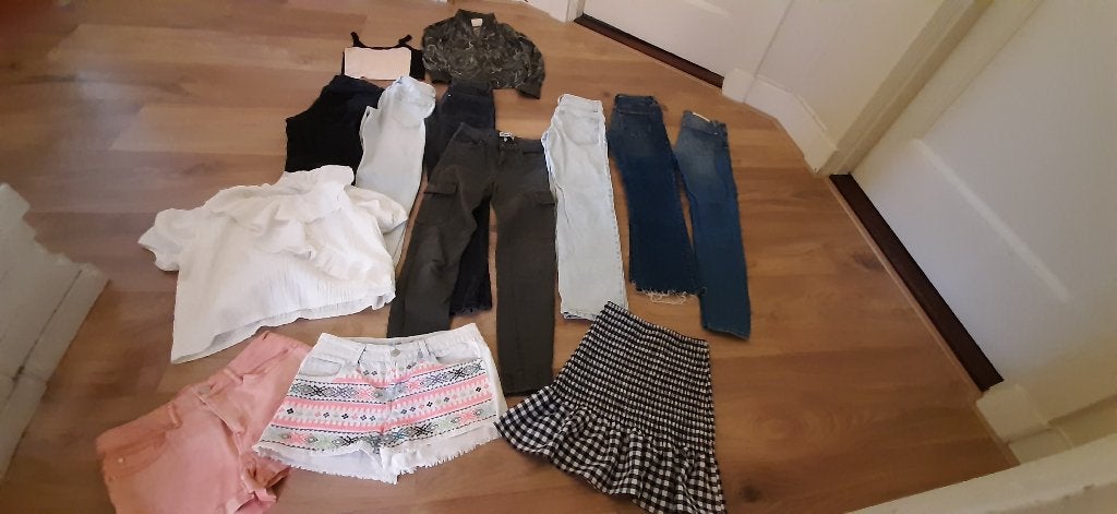 set kleding maat XS, Ophalen of Verzenden, Zo goed als nieuw, Maat 34 (XS) of kleiner
