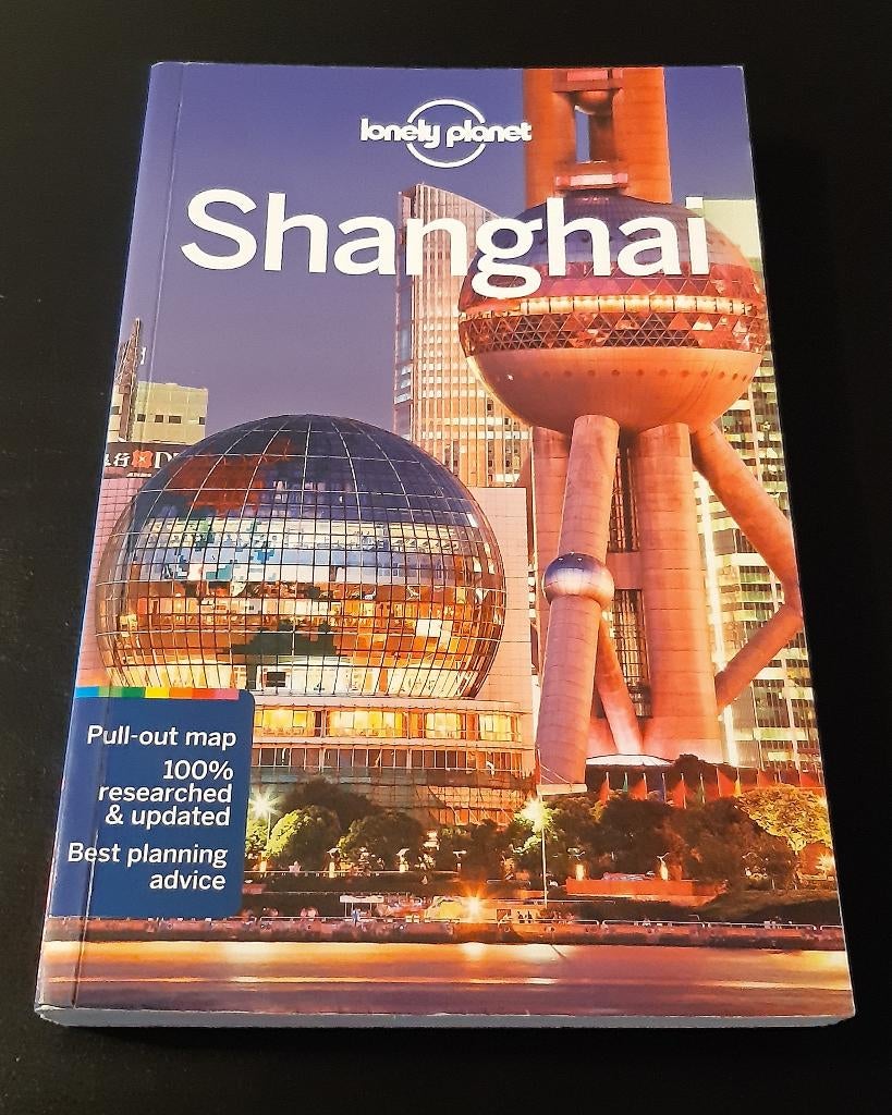 Shanghai Lonely Planet Reisgids 320 blz. uitneembare kaart, Lonely Planet, Ophalen of Verzenden, Zo goed als nieuw, Reisgids of -boek