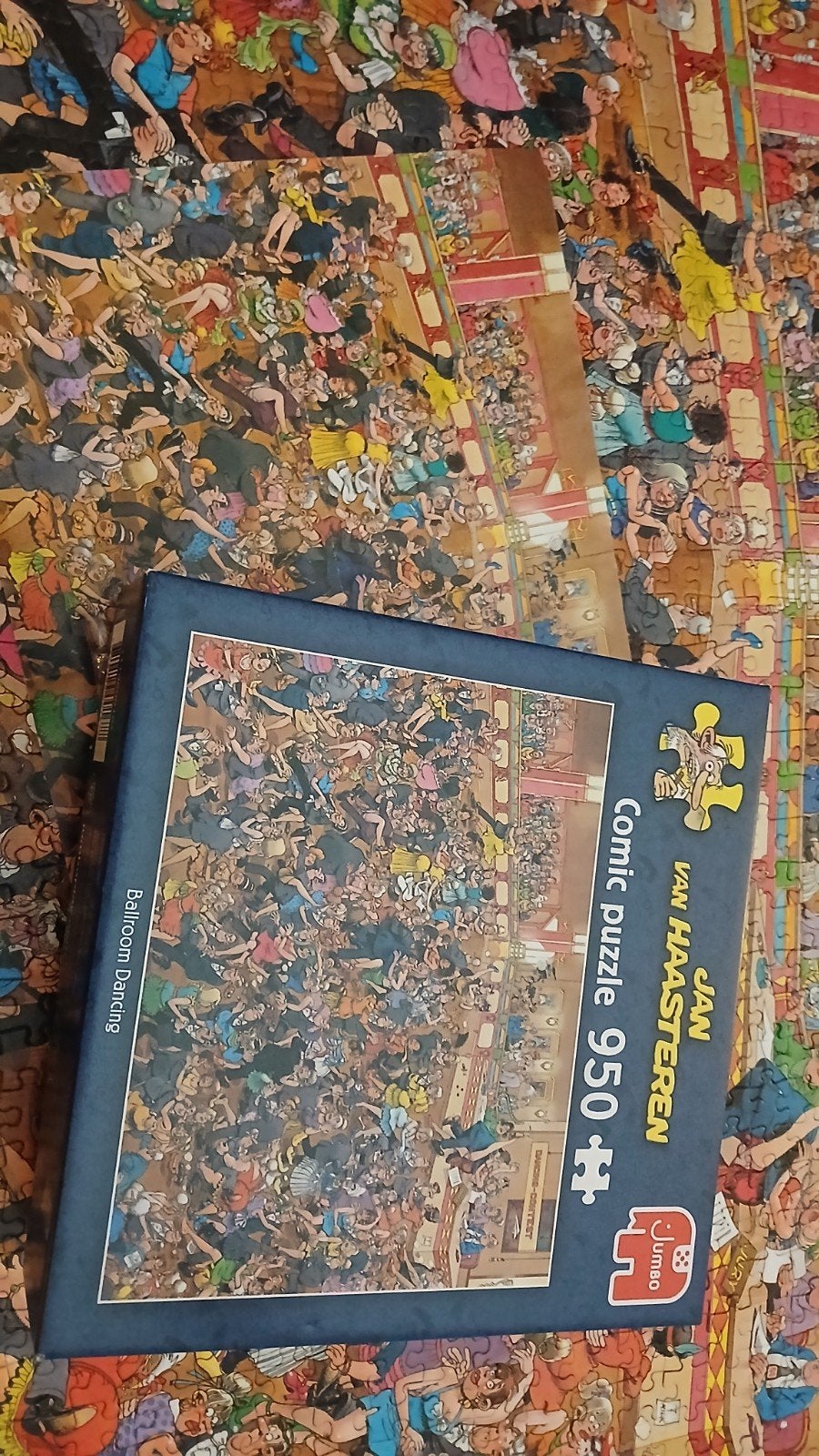 Jan van Haasteren Ballroom Dancing Puzzel 950 stukjes, Ophalen, 500 t/m 1500 stukjes, Zo goed als nieuw, Legpuzzel