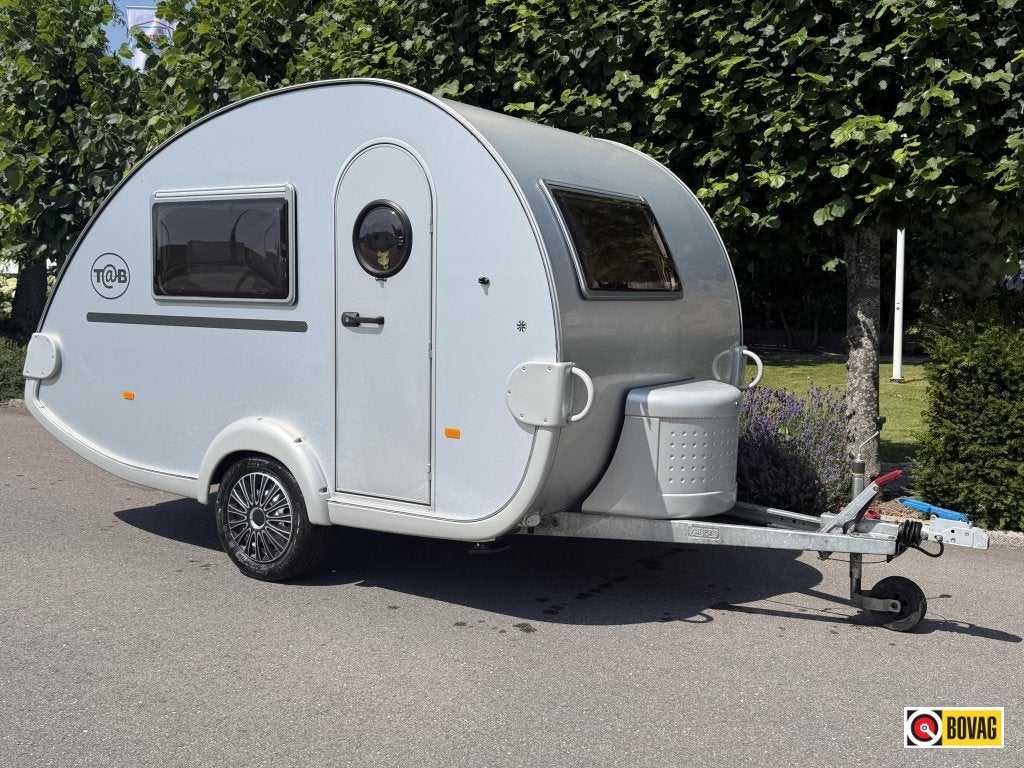 T@B 320 RS Luifel,Nieuwe bekleding,mooie compacte caravan, Caravans en Kamperen, Caravans, Tot en met 2, Bedrijf, Luifel, T@b