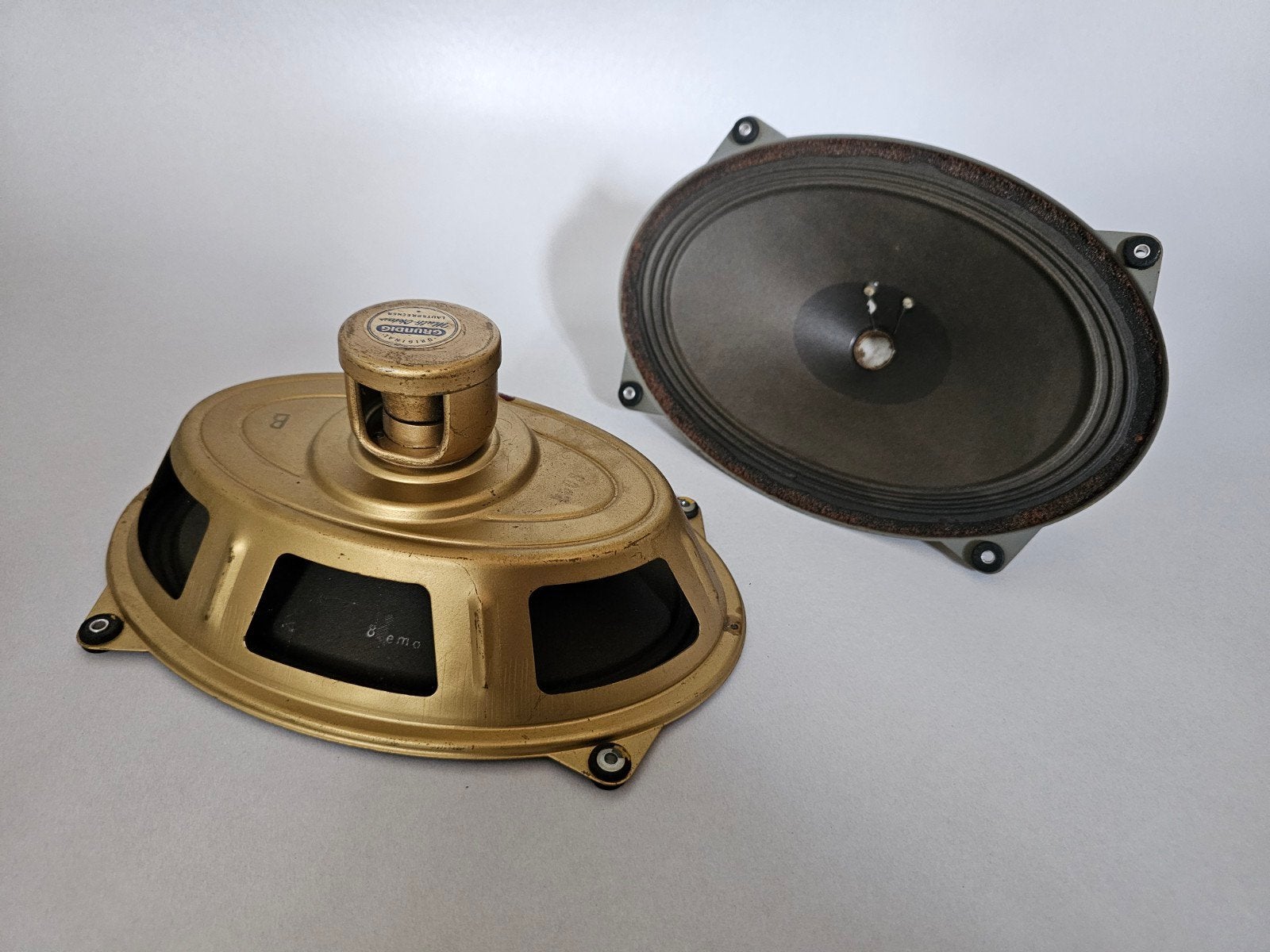 Grundig Multi-Oktav luidsprekers set vintage Alnico speakers, Audio, Tv en Foto, Luidsprekers, Overige merken, Gebruikt, Ophalen of Verzenden