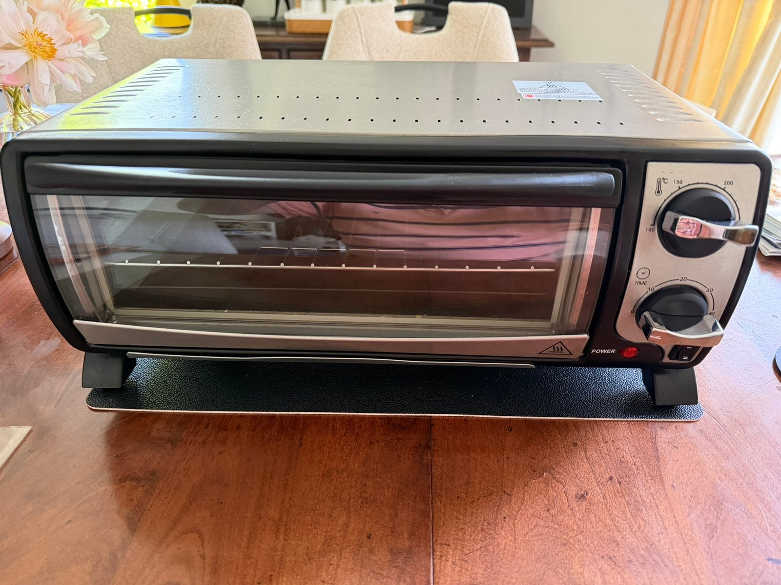 Mini oven zo goed als nieuw, merk Primo, Minder dan 45 cm, Ophalen of Verzenden, Zo goed als nieuw, Vrijstaand