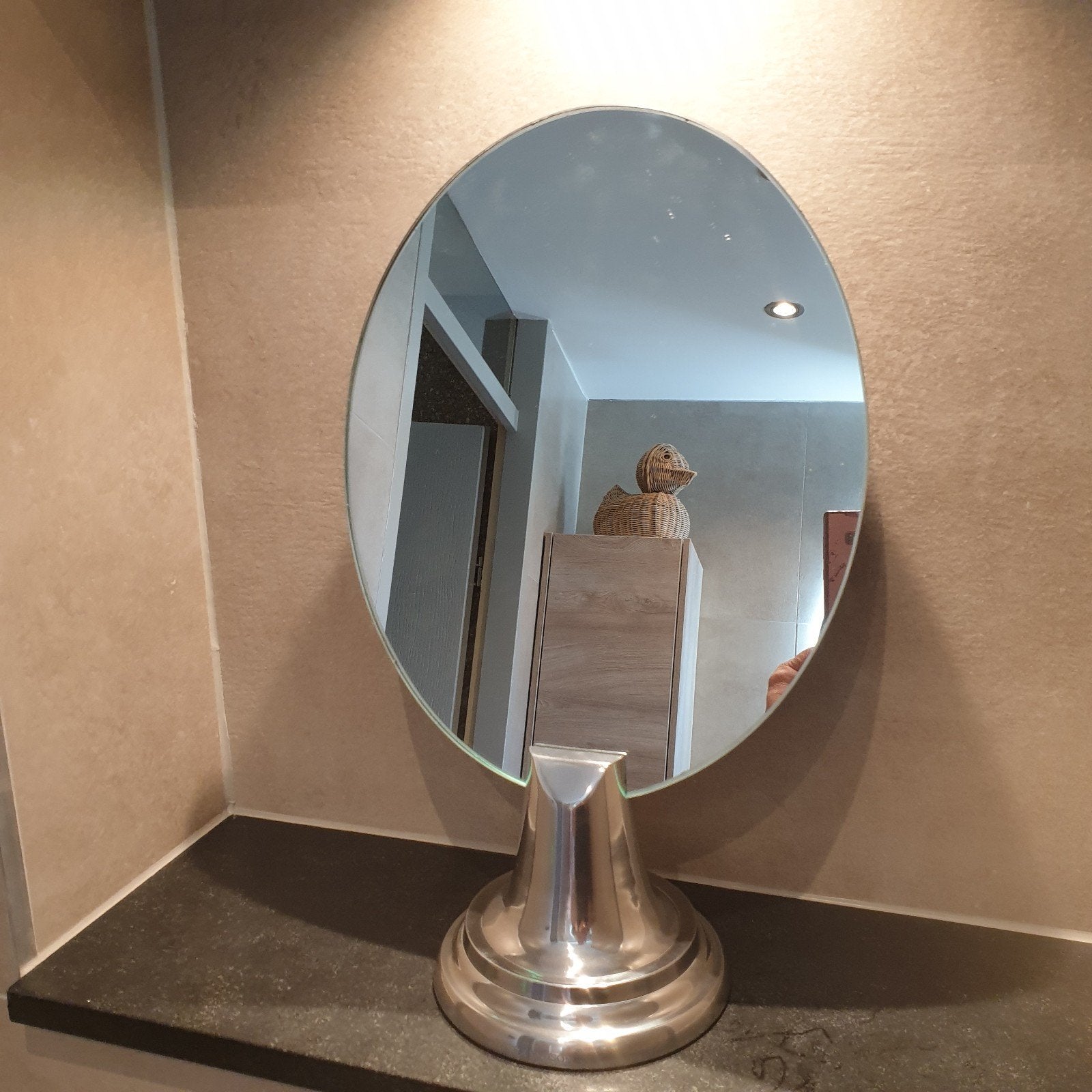 Riviera maison belleza standing mirror 25%, Huis en Inrichting, Ophalen, Minder dan 50 cm, Nieuw, Minder dan 100 cm