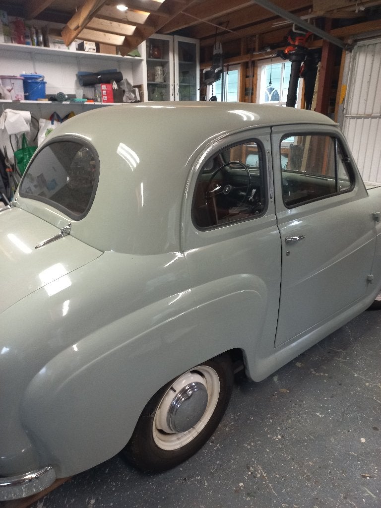 Austin A30  1955 Grijs, Auto's, 4 cilinders, Origineel Nederlands, Overige kleuren, Particulier