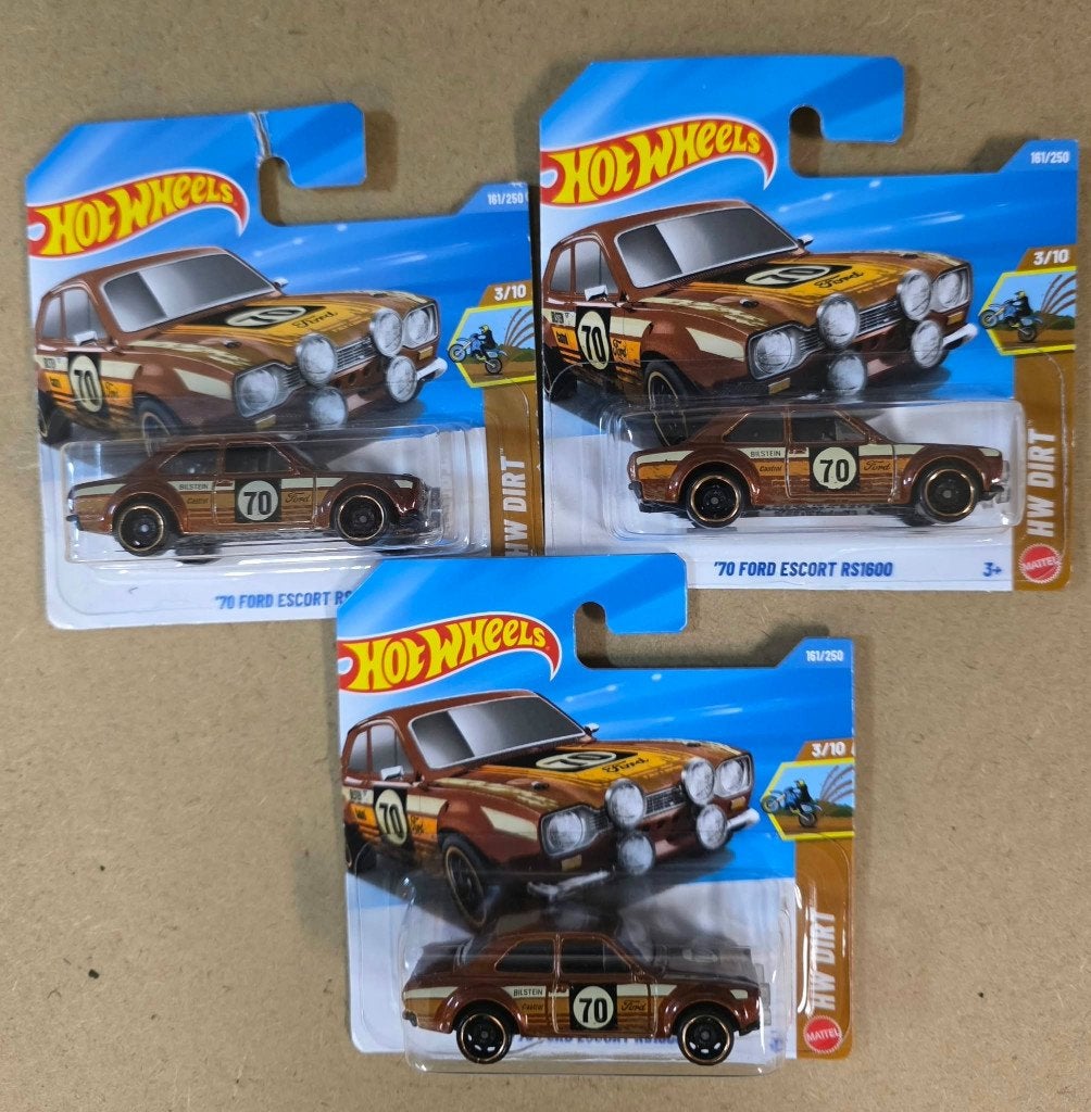 schaalmodel hot wheels ford escort mk1 rs 1600, Hobby en Vrije tijd, Ophalen of Verzenden, Nieuw, Auto