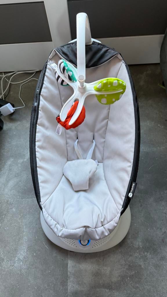 4moms Rockaroo Automatische Wipstoel - Gebruikt, Kinderen en Baby's, Wipstoeltjes, Gebruikt, Wipstoel, Met gordel(s) of riempje(s)