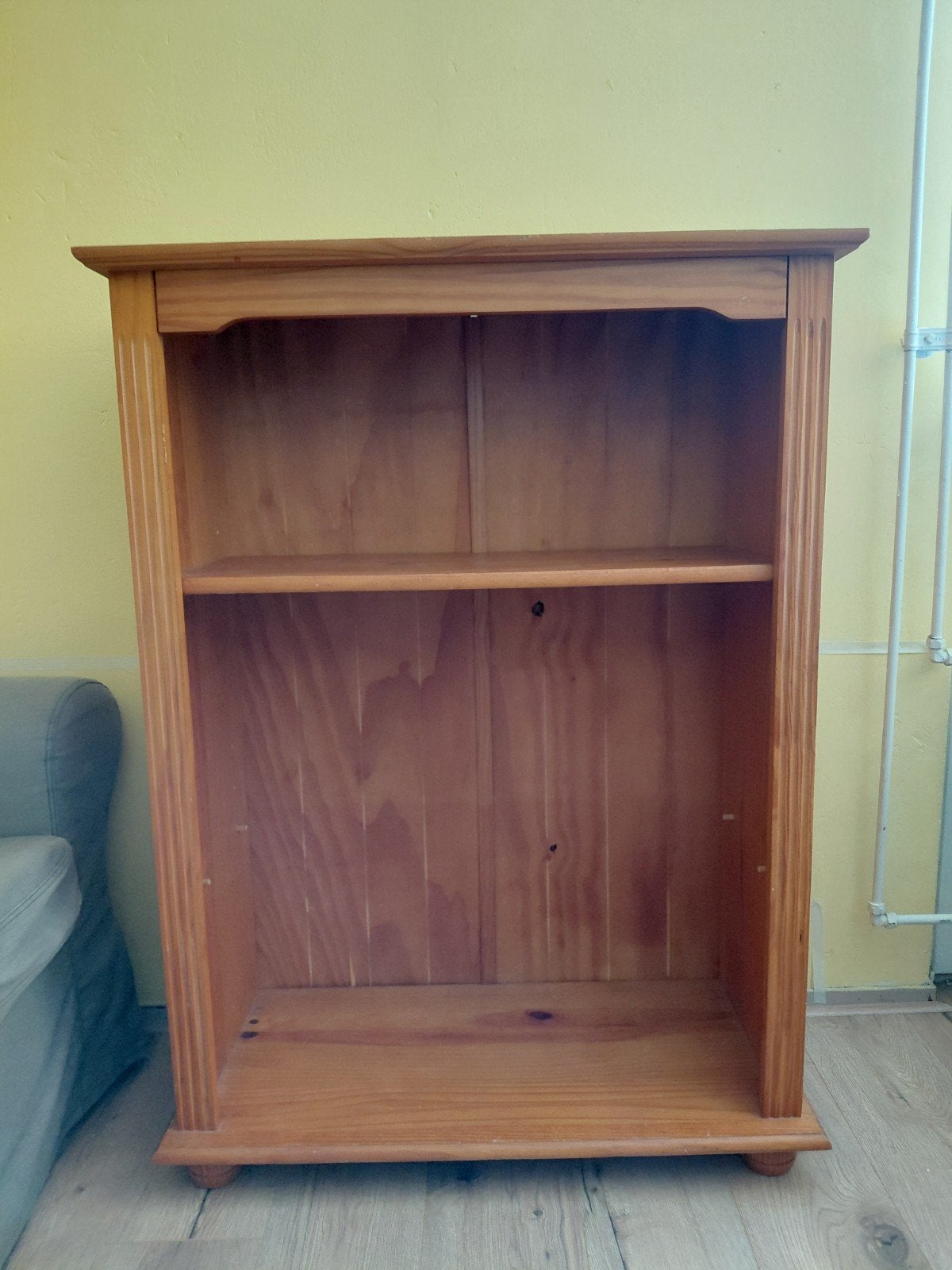 Houten Boekenkast met Verstelbare Plank, Ophalen, Met plank(en), Gebruikt, 100 tot 150 cm