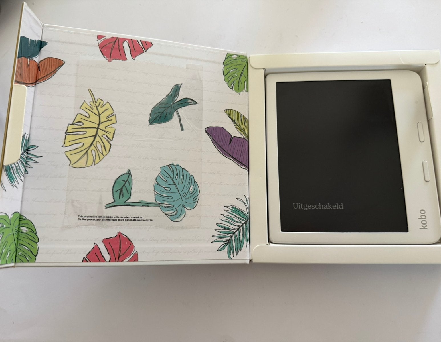 Kobo Libra Colour – 32GB – Met sleepcover, Verzenden, Kobo, Kobo, Zo goed als nieuw