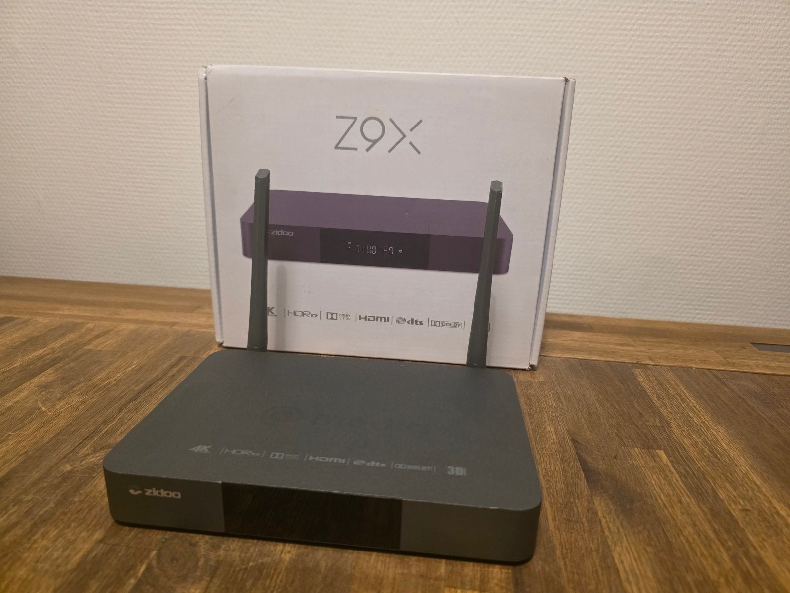 Zidoo Z9X 4K HDR Dolby vision Media Speler, Audio, Tv en Foto, Ophalen of Verzenden, Zo goed als nieuw, HDMI, Zonder harde schijf
