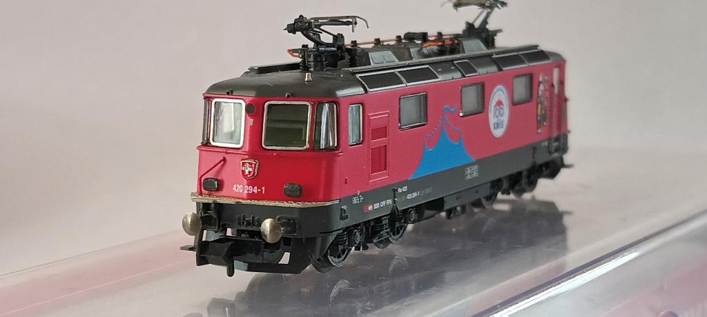 Fleishmann SBB :Re 4/4734094: DCC +SOUND, Hobby en Vrije tijd, Modeltreinen | N-Spoor, Fleischmann, Ophalen of Verzenden, Zo goed als nieuw