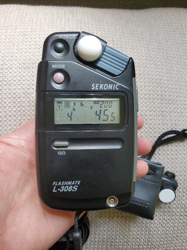 Sekonic L-308S lichtmeter, Ophalen of Verzenden, Gebruikt