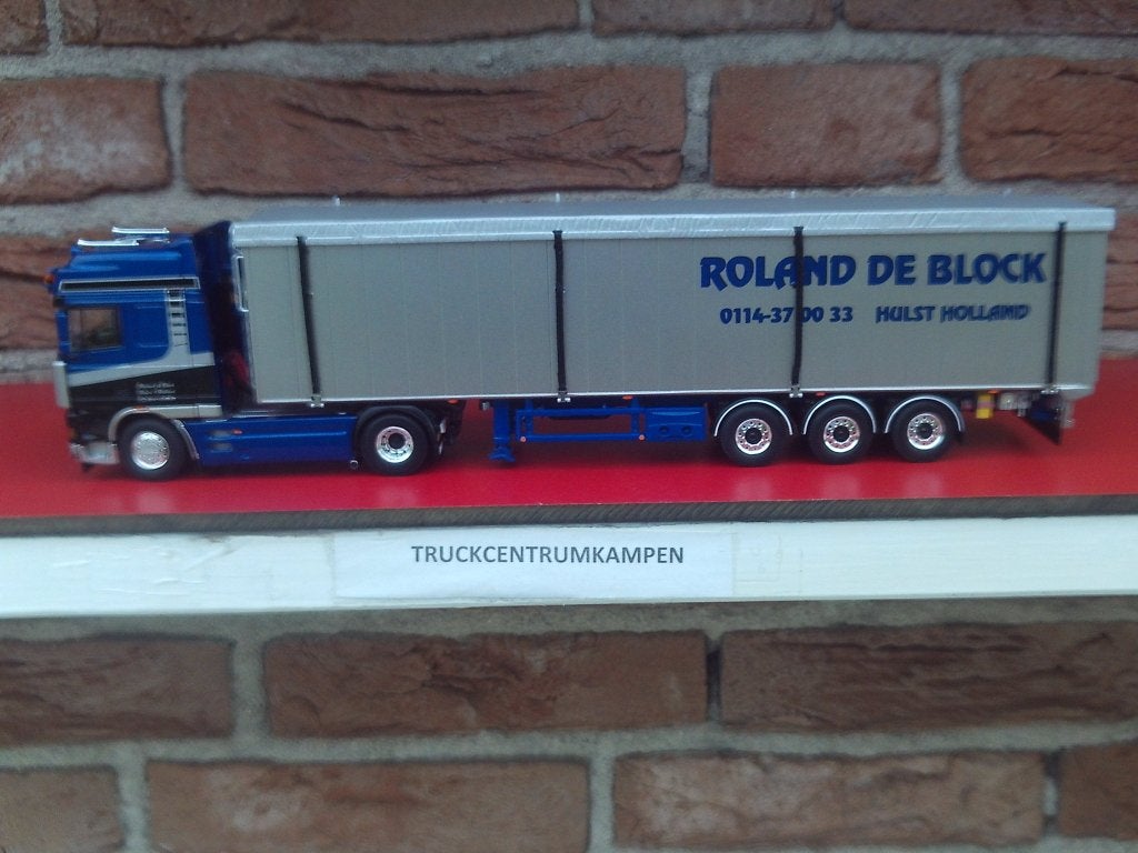 WSI  Daf  95  XF  van  Roland  The  Block., Hobby en Vrije tijd, Modelauto's | 1:50, Ophalen of Verzenden, Nieuw, Bus of Vrachtwagen