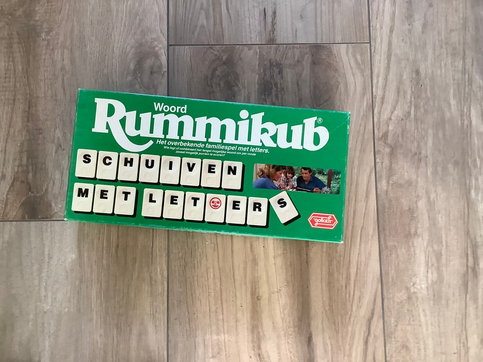 Gezelschapsspel Woord Rummikub - Schuiven met letters, Een of twee spelers, Ophalen of Verzenden, Gebruikt, Reisspel