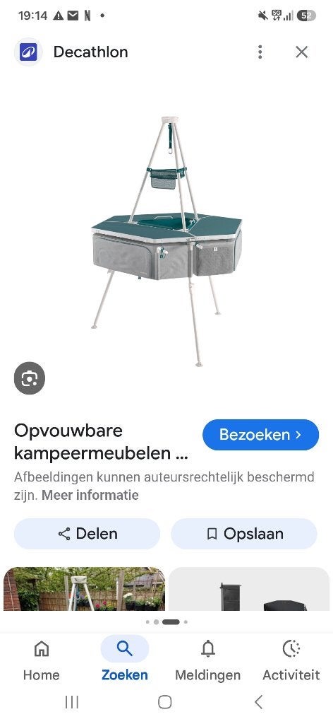Camping keuken, Caravans en Kamperen, Ophalen, Gebruikt, Campingmeubel-accessoire