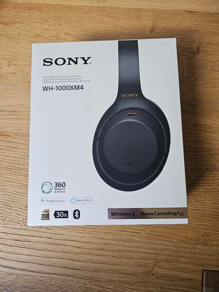 Sony WH-1000XM4 Noise Cancelling Koptelefoon - Zwart, Ophalen of Verzenden, Zo goed als nieuw, Sony, Draadloos