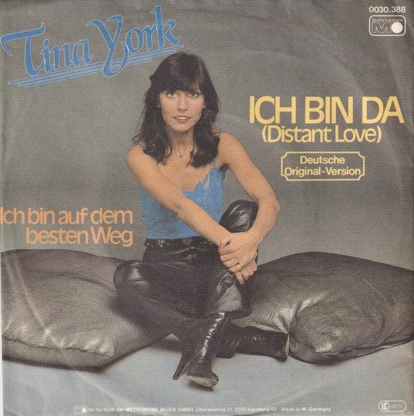 Tina York - Ich bin da mooie piraat VG+ STAAT ..TOPPERR, Verzenden, Zo goed als nieuw, Overige formaten, Levenslied of Smartlap