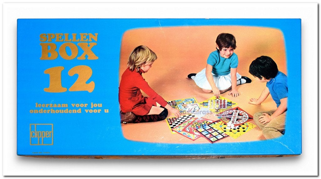 Spellenbox 12 - Clipper, Drie of vier spelers, Ophalen of Verzenden, Zo goed als nieuw, Clipper.
