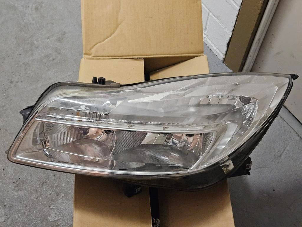 Koplamp behuizing Opel Insignia station - Links Voor, Auto-onderdelen, Verlichting, Ophalen of Verzenden, Gebruikt, Opel