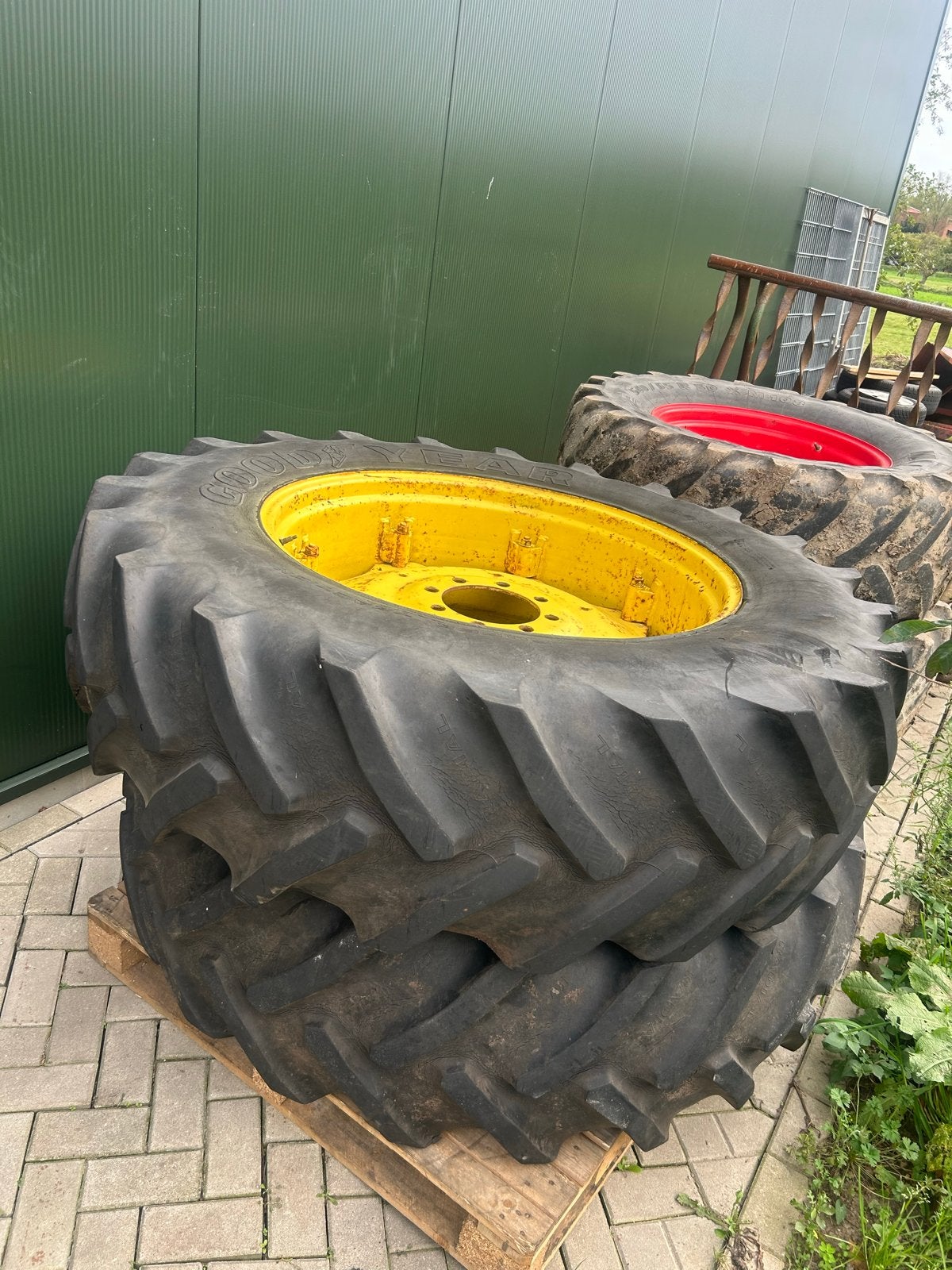 18,4 r38 goodyear johndeere ZF, Ophalen