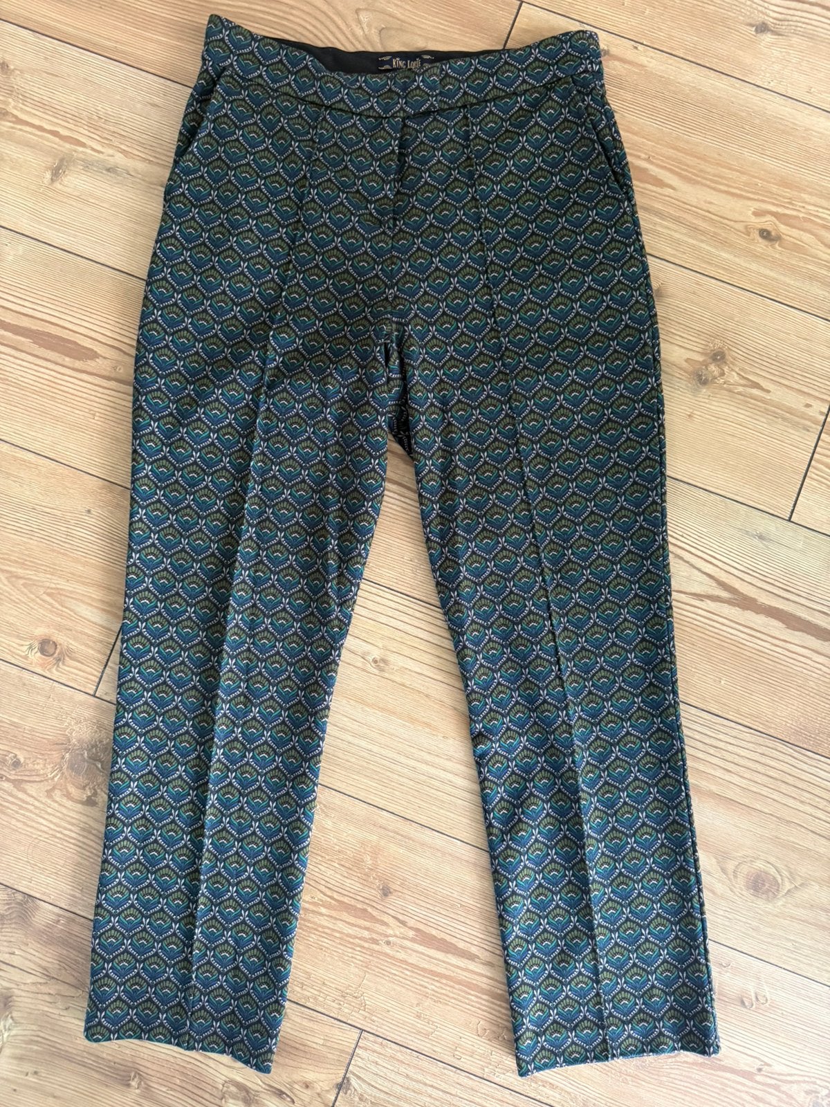 King Louie broek maat 38, Kleding | Dames, Broeken en Pantalons, Maat 38/40 (M), Ophalen of Verzenden, Zo goed als nieuw, Lang