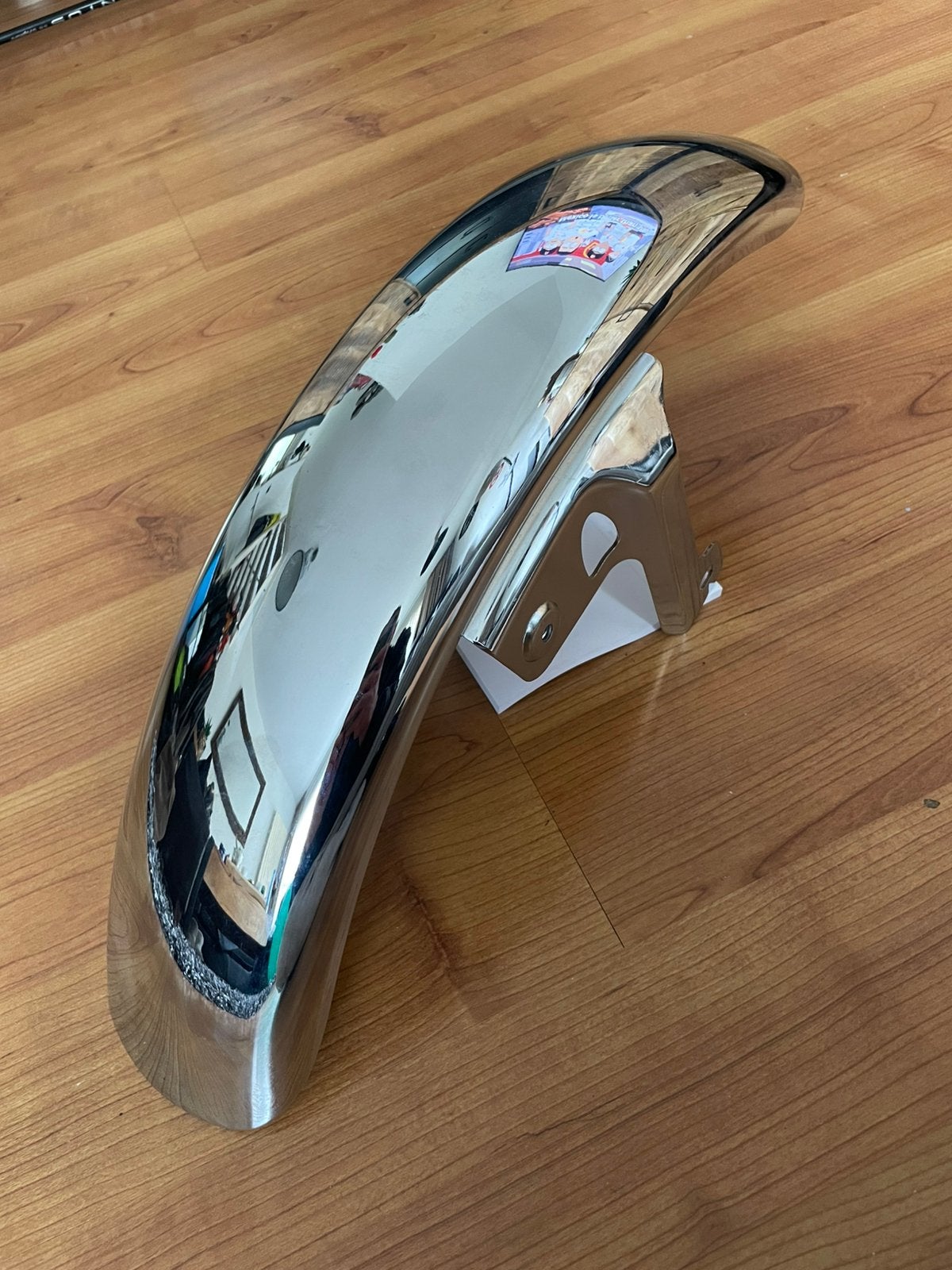 Chrome voorspatbord oldtimer brommer motorfiets, Ophalen of Verzenden, Nieuw