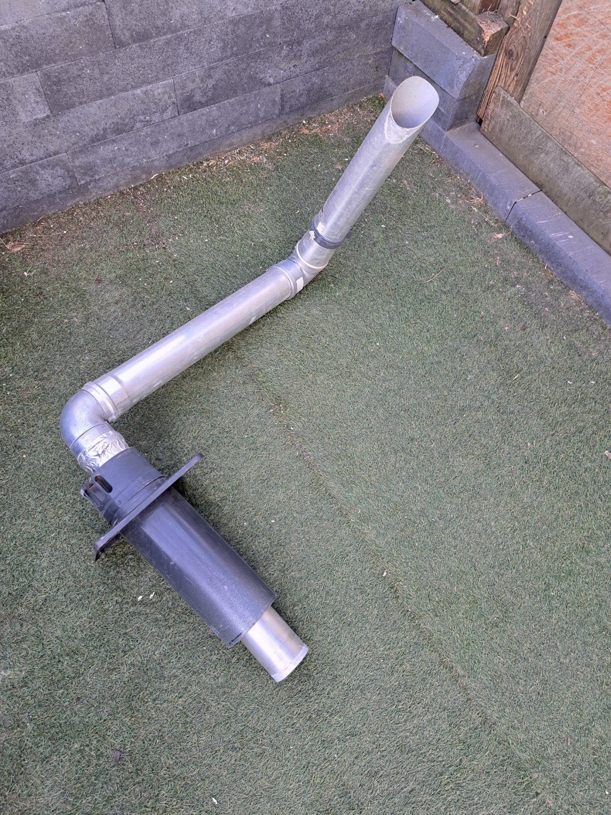 Rookgas afvoer. Ventilatiesysteem voor diverse toepassingen, Doe-het-zelf en Verbouw, Ophalen, Zo goed als nieuw, Afzuiger
